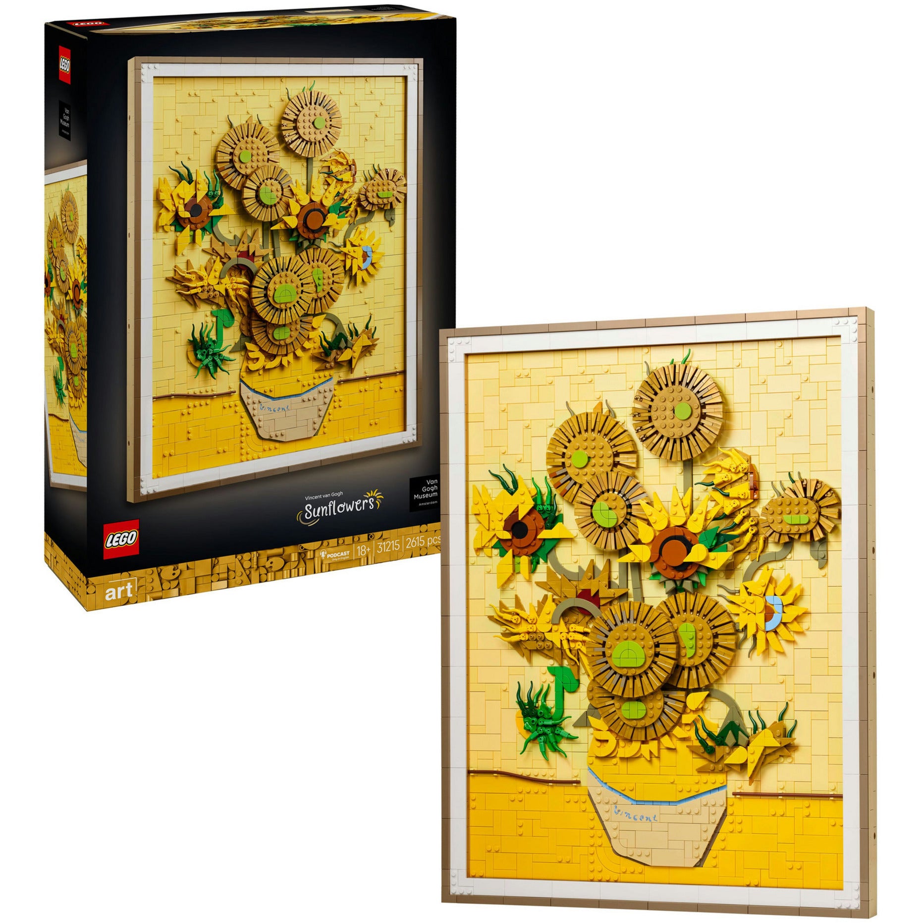 LEGO 31215 Art Vincent Van Gogh - Sunflowers