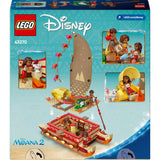 LEGO LEGO Princess 43270 Vaiana's Adventure Kano - afbeelding 7