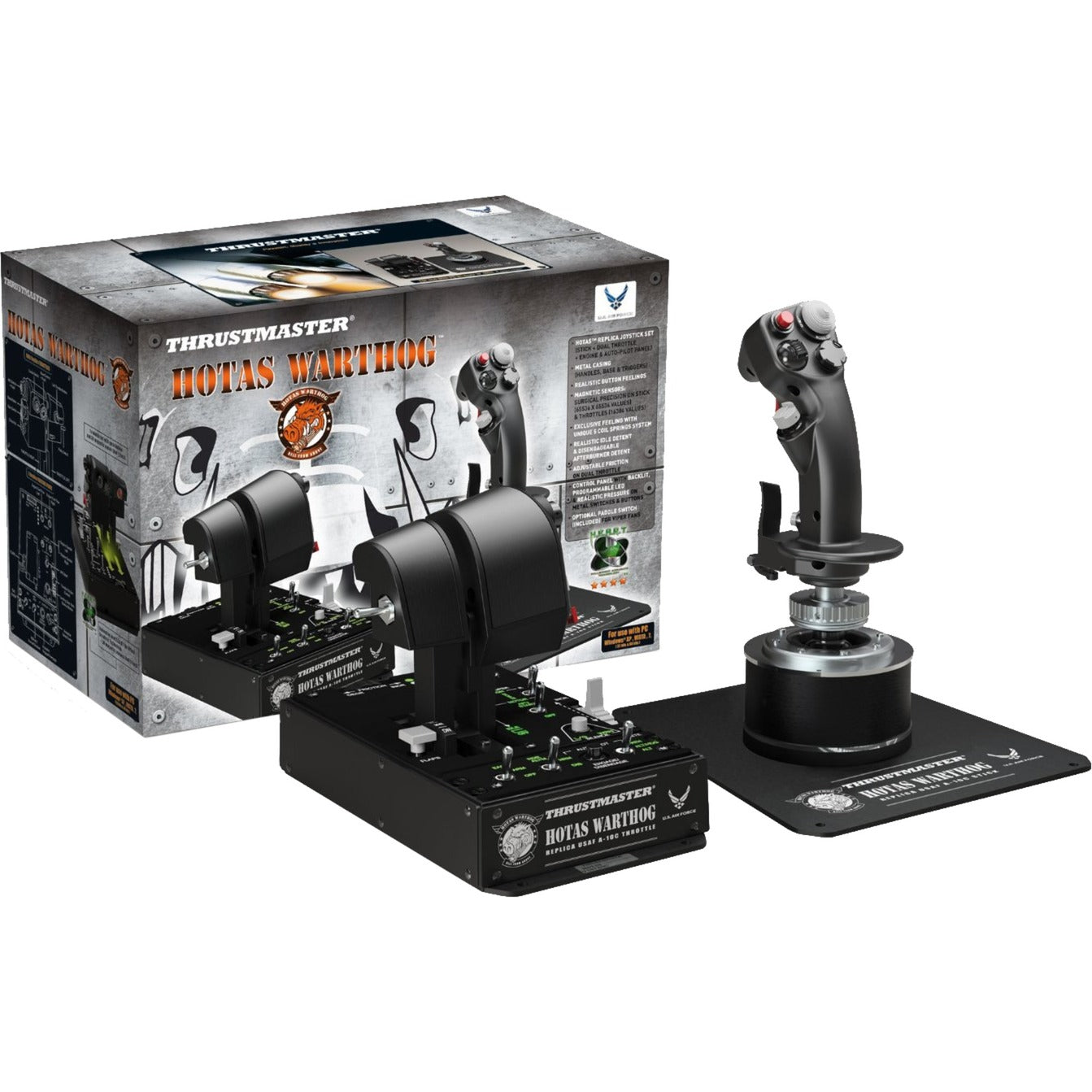 Thrustmaster hotas warthog joystick and throttle