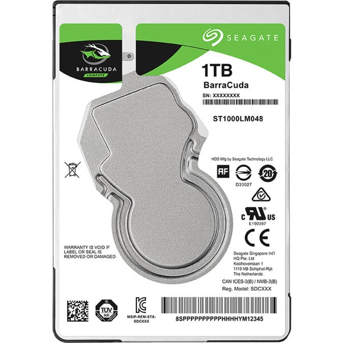Disque dur Seagate Barracuda 1 To (ST1000LM048, SATA 600)