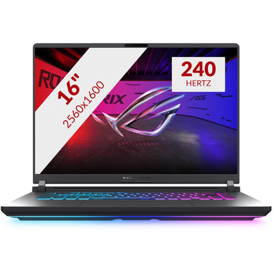 Ordinateur portable de jeu Asus rog strix g16 g615lp-s5016w 16 (gris noir | core ultra 9 275hx | rtx 5070 | 32 go | SSD 1 to)