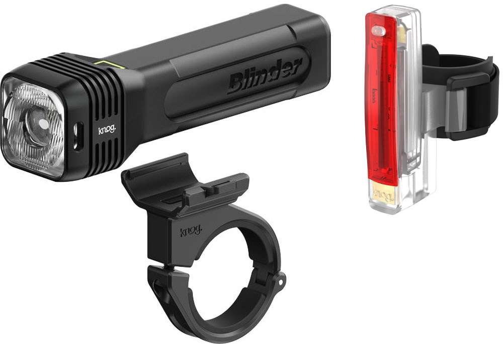 Knog blinder 500 + plus kit d'éclairage twinpack