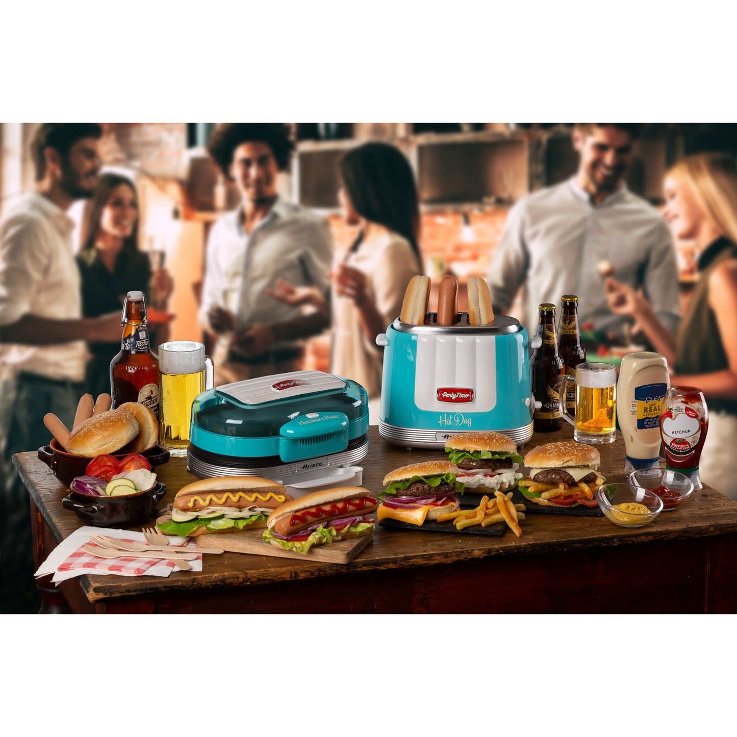 Ariete Party Time Hamburger Maker 0205 01