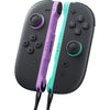 Ensemble de manettes Nintendo joy-con 2 (violet clair, vert clair)