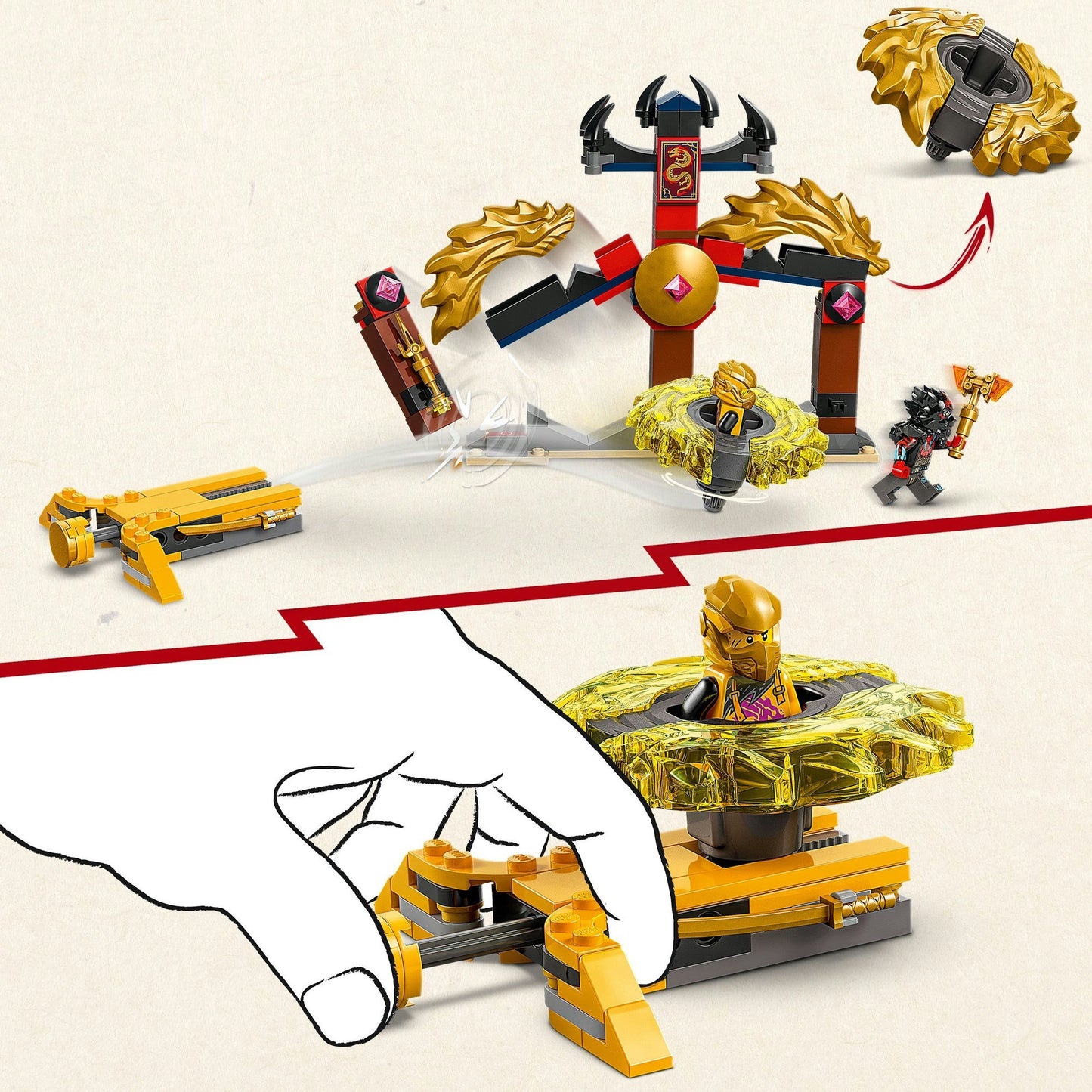 LEGO LEGO NINJAGO 71826 Spinjitzu Draking Package