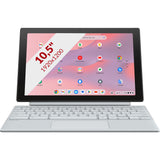 Asus Chromebook CM30 détachable Cl3001DM2A-R70267 10,5 ordinateur portable 2-en-1 (argent | Kompanio 520 | Mali-G52 2ee MC2 | 8 Go | 64 Go EMMC) - afbeelding 1