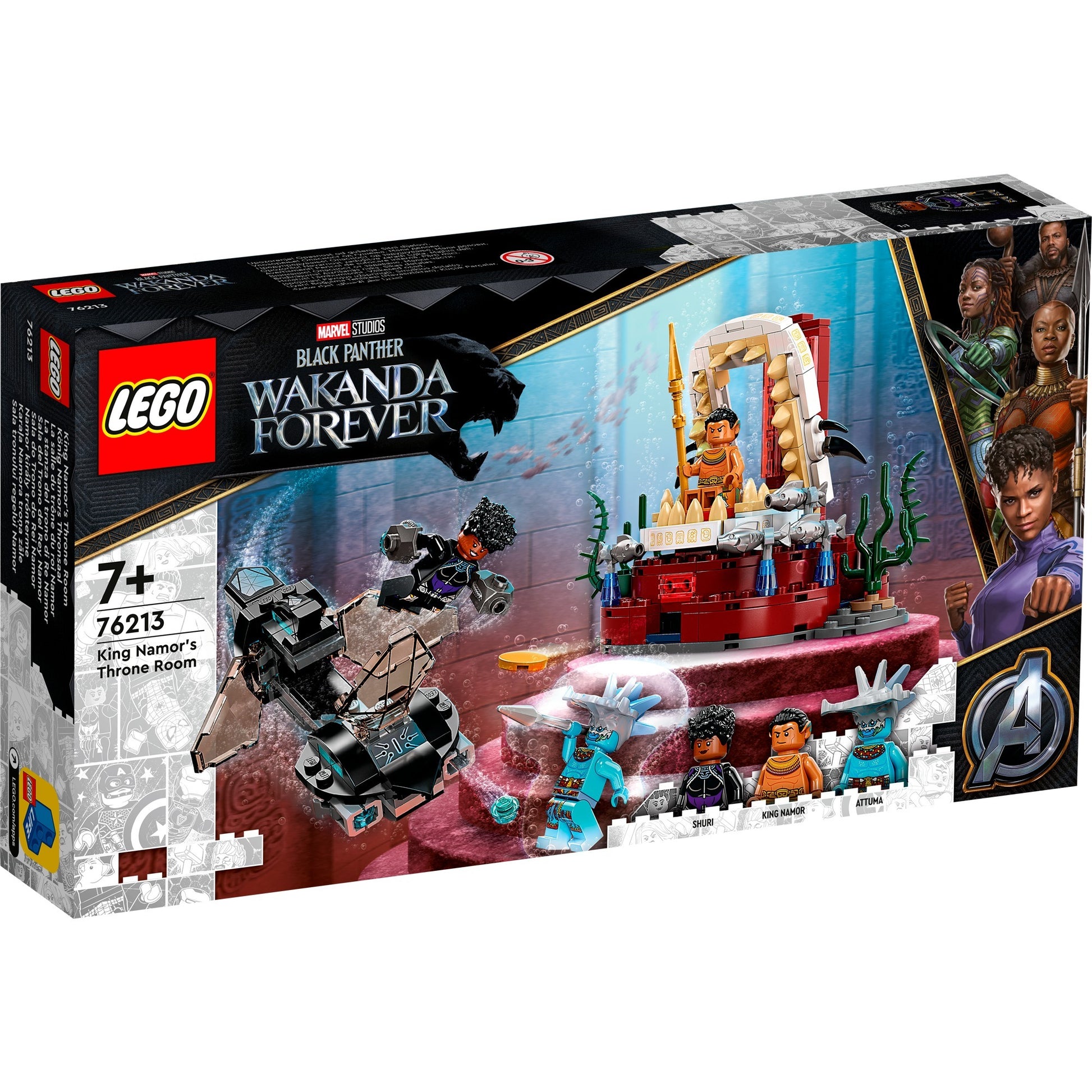 LEGO LEGO Super Heroes 76213 King Namor’s Throne Hall