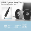 Act Connectivité USB-A Carte son externe