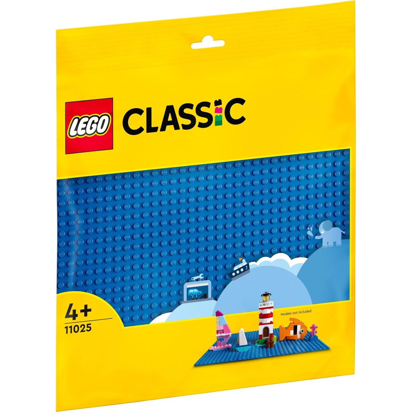 Plaque de construction bleu LEGO LEGO 11025