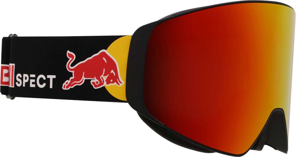 Red bull spect eyewear jamm-08re2 orange avec miroir rouge - masque de ski