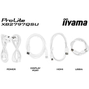 Moniteur Iiyama prolite xb2797qsu-w1 27 (blanc (mat), HDMI, port d'affichage, USB, audio) - afbeelding 24