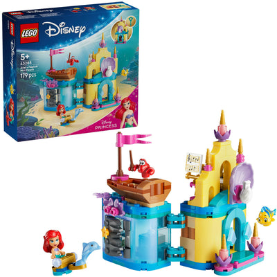 Lego Disney Princess 43285 Le mini palais magique d'Ariel | 2 pièces