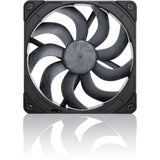 Noctua nf-a14x25 g2 pwm sx2-pp chromax.black ventilateurs de boîtier (noir, 2 pièces, 140 x 140 x 25 mm) - afbeelding 3
