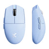 Souris de jeu sans fil Mchose g3 v2 (bleue, jusqu'à 12 000 dpi, Bluetooth USB-C 2,4 GHz)