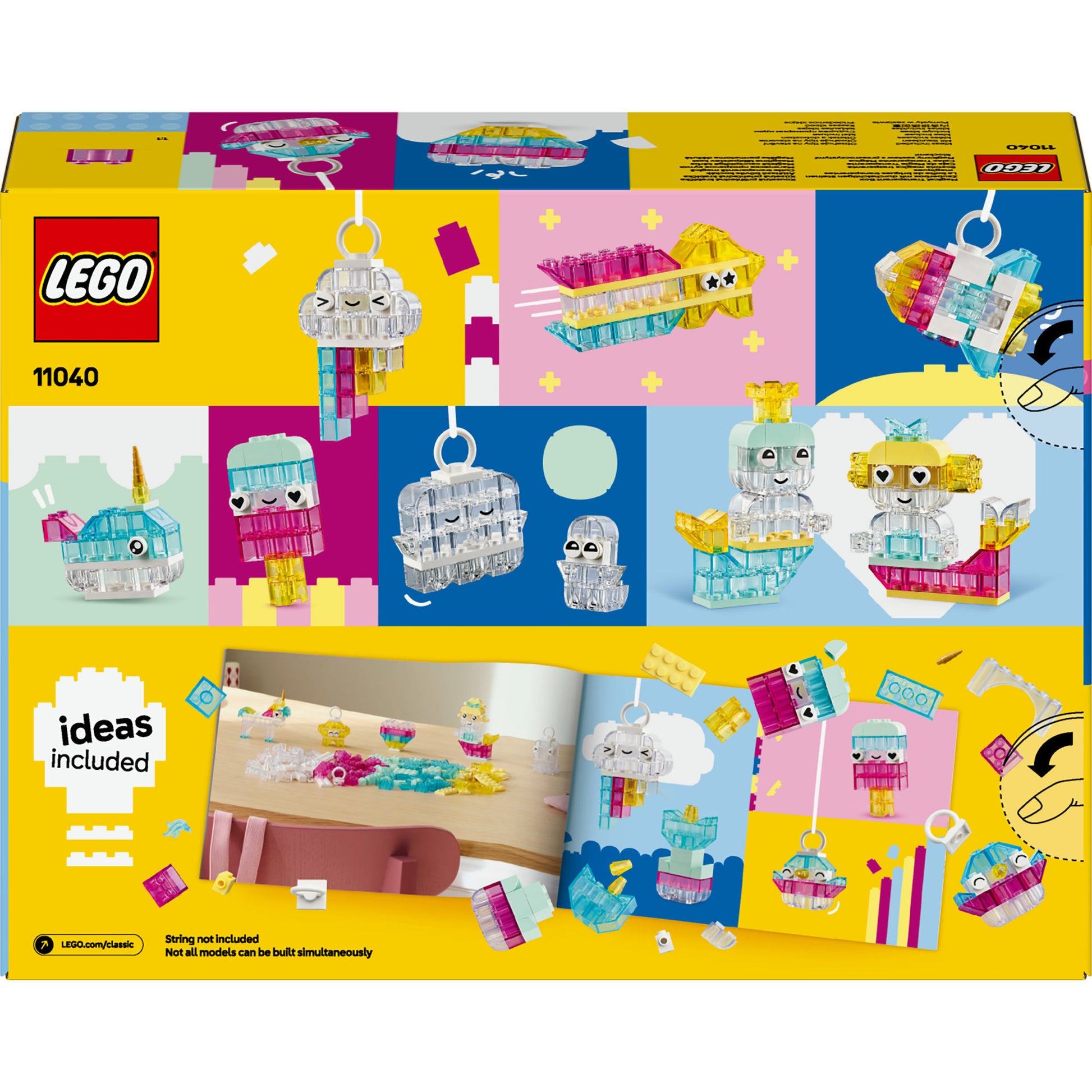 LEGO 11040 Classic Magic Transparent Boîte