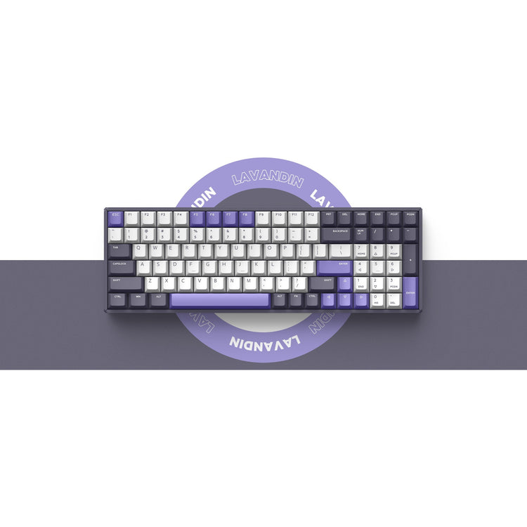 IQUnix F97 Clavier mécanique sans fil Lavandin