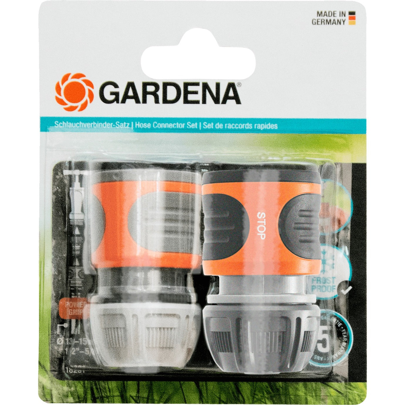 Ensemble de connexion Gardena Hose 1 2 5 8