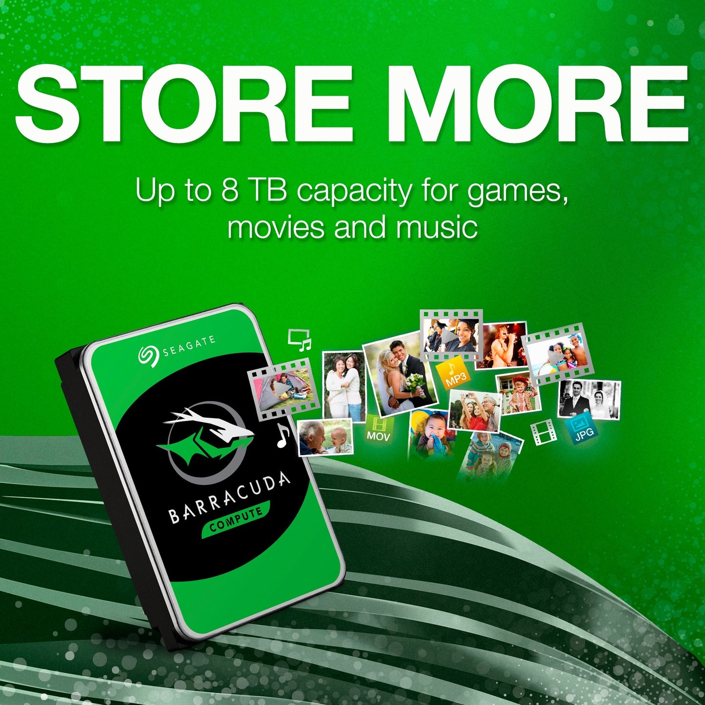 Disque dur Seagate Barracuda 2 To (ST2000DM008, SATA 600)