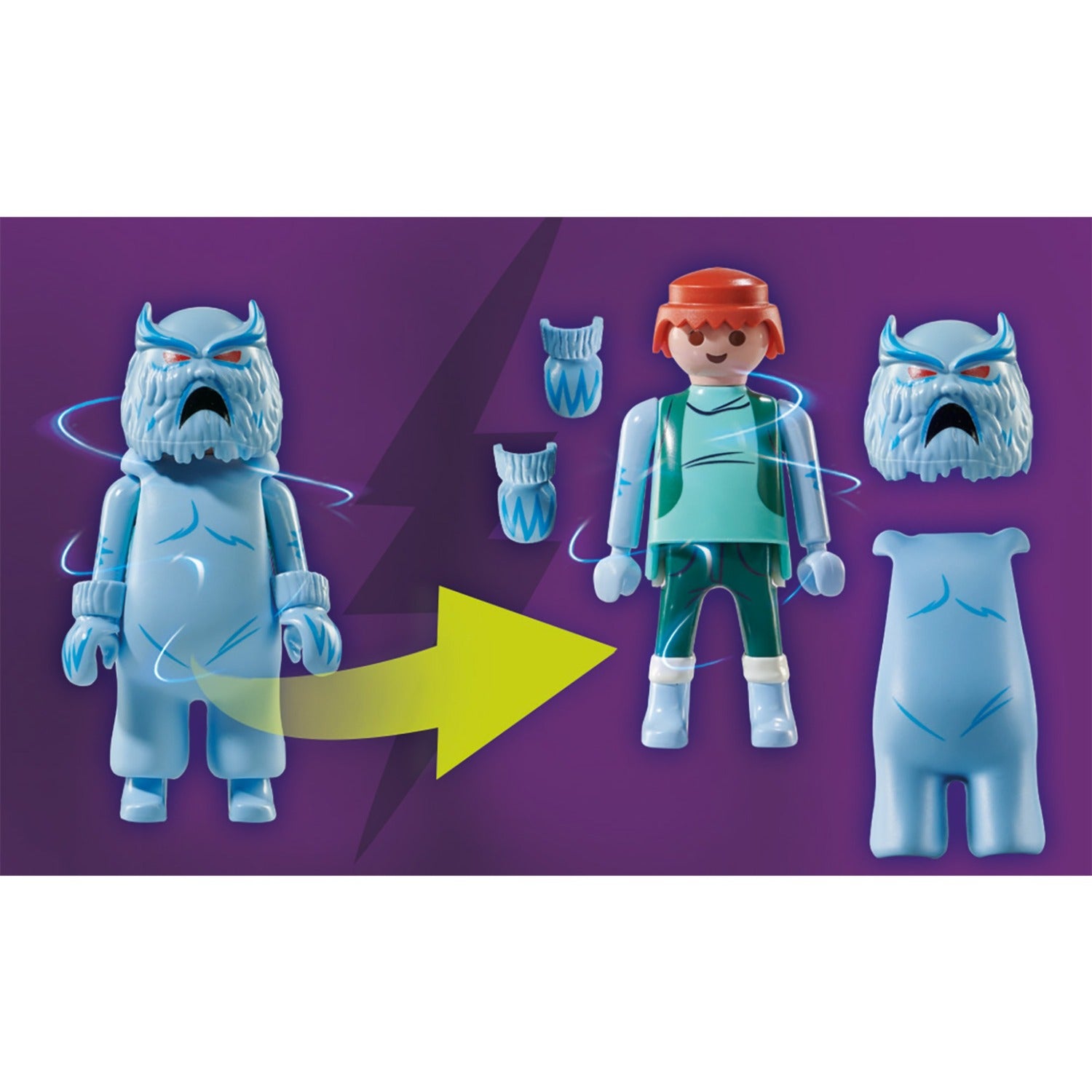 Playmobil Scooby-Doo! Aventure avec Snow Ghost