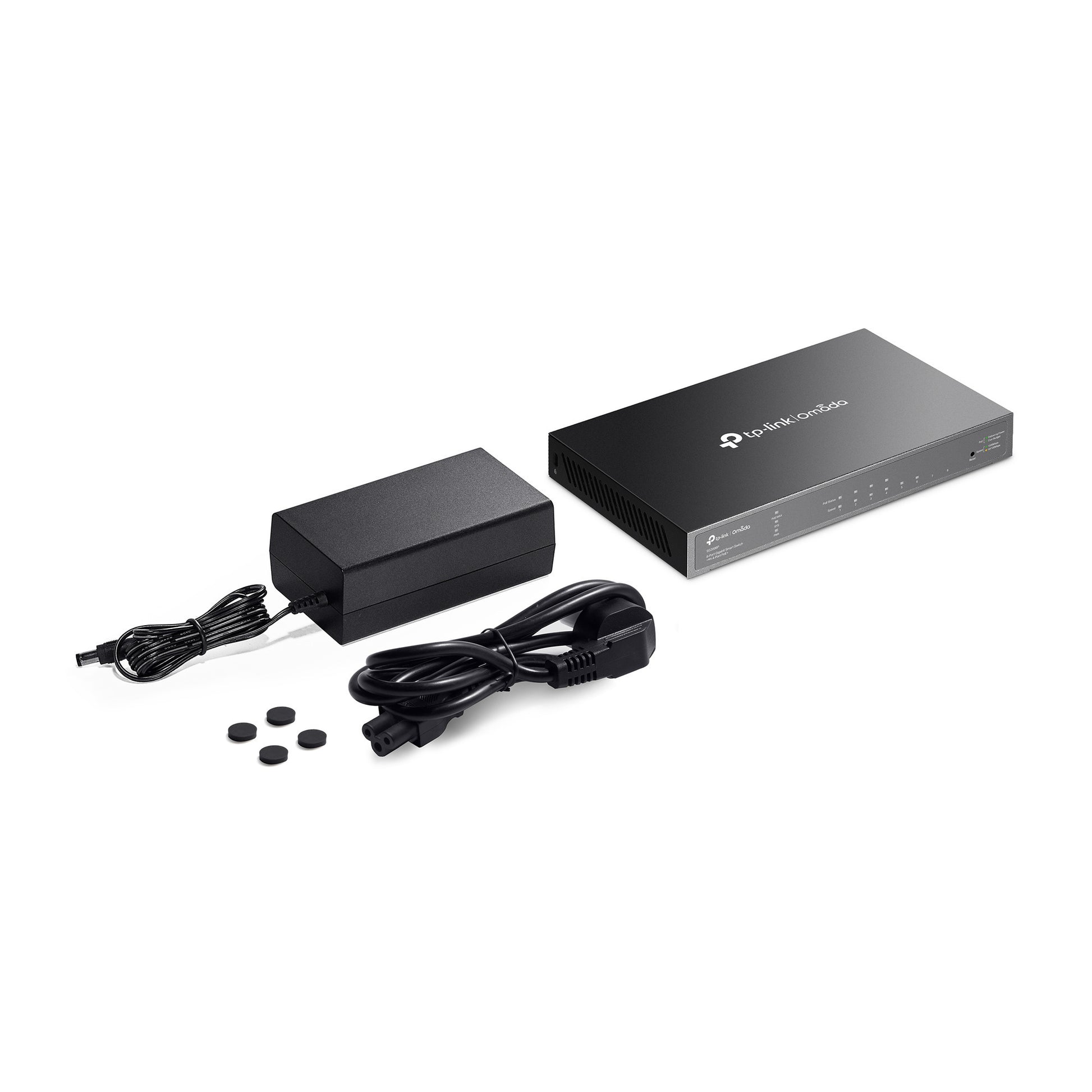 Tp-Link Omada SG2008P Switch intelligent Gigabit Jetstream 8 ports (noir, 4x PoE+)