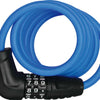 Abus Spiral Câble Lock 150 cm Bleu - Verrouillage de la figure