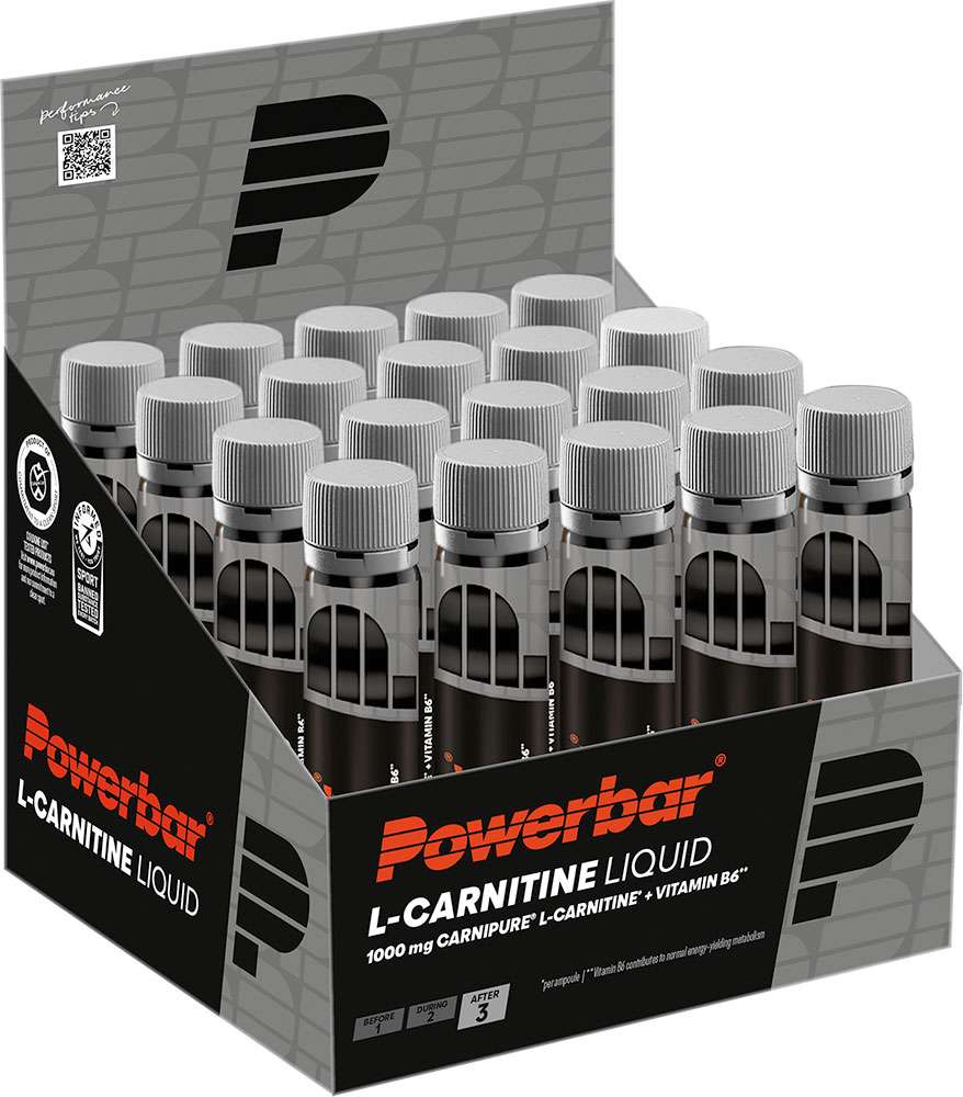 Powerbar black line l-carnitine ampoule liquide 20x25ml