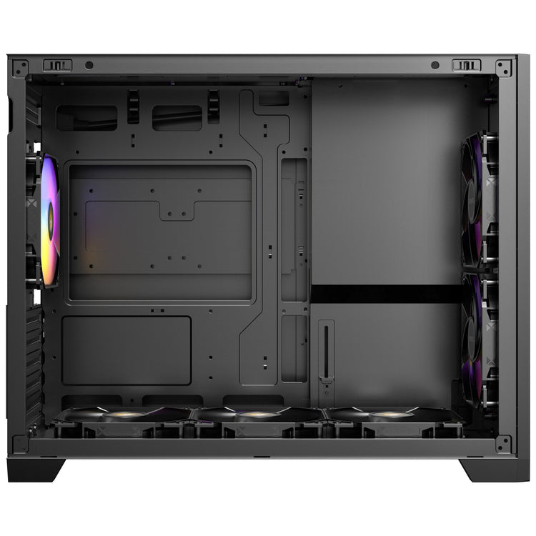 Antec Flux M mini tower housing (black | 1x USB-A | 1x USB-C | tempered glass)