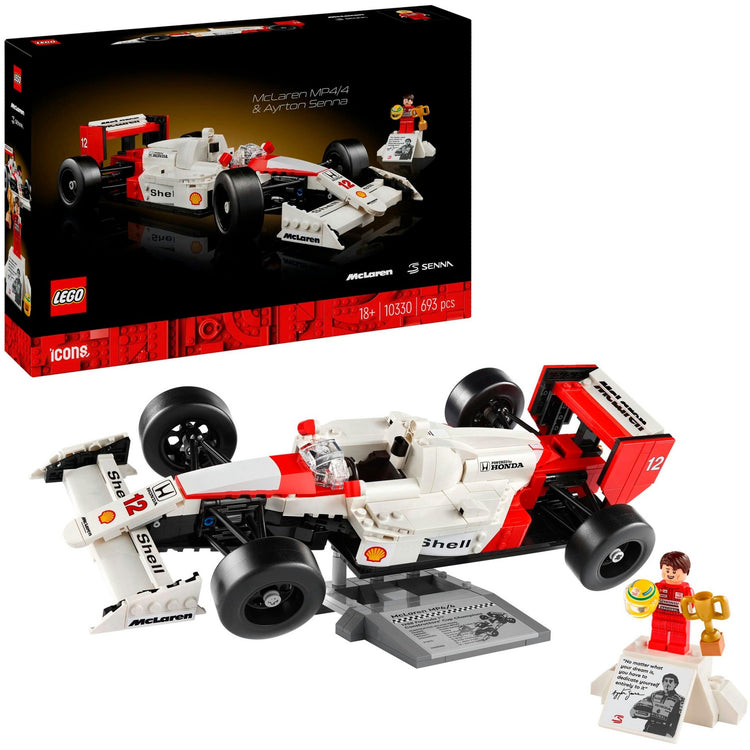 Icônes LEGO LEGO 10330 McLaren MP4 4 et Ayrton Senna