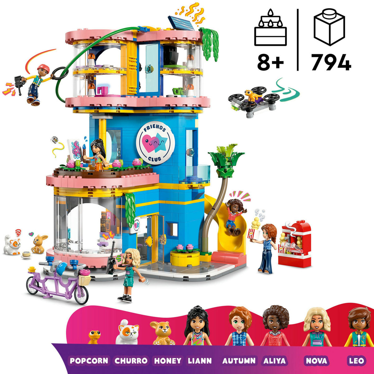 LEGO Friends 42689 Le club-house de Heartlake City