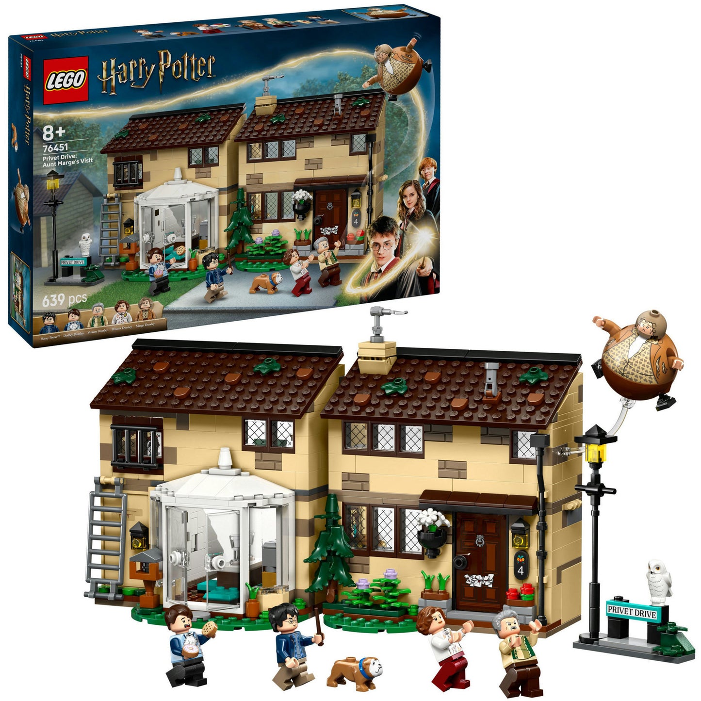 Lego Harry Potter 76451 Visite de Ligusterlaan de tante Margot