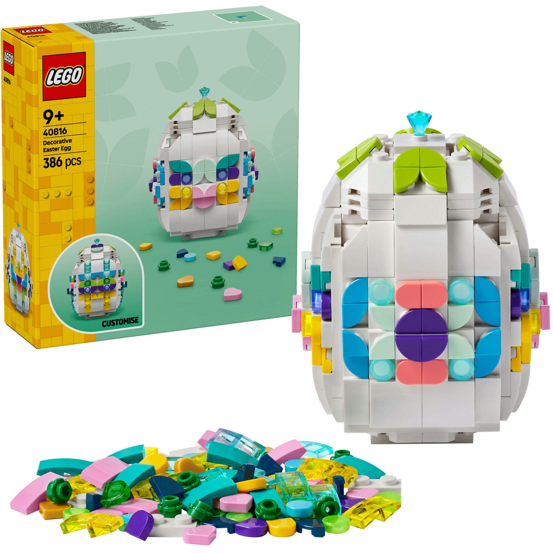 Lego classic 40816 demandes d'œufs de Pâques