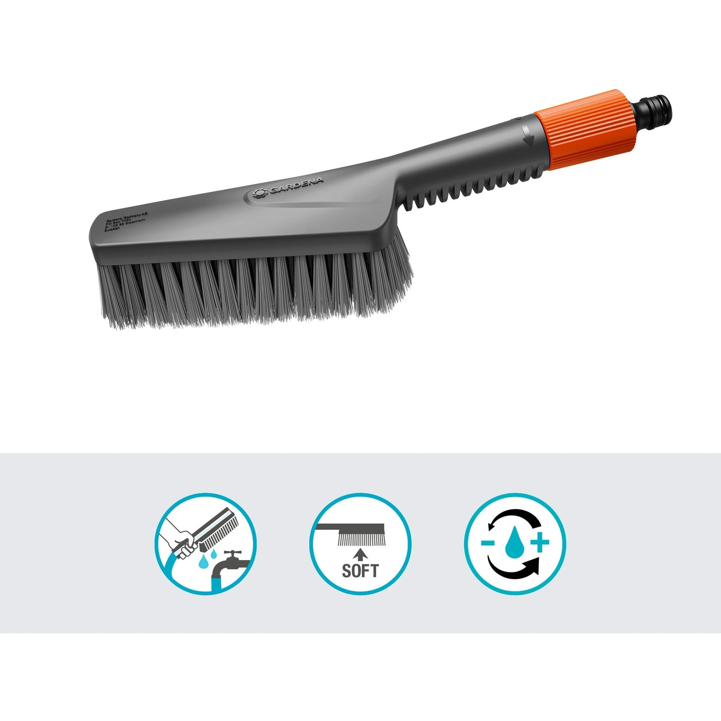 Ensemble de nettoyage de Gardena CleanSystem avec Soft Soft,