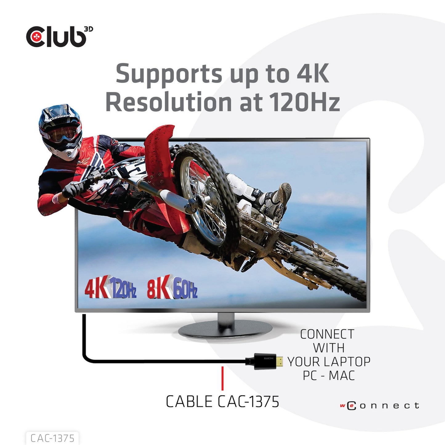 Club 3D Ultra High Speed ​​HDMI certifié