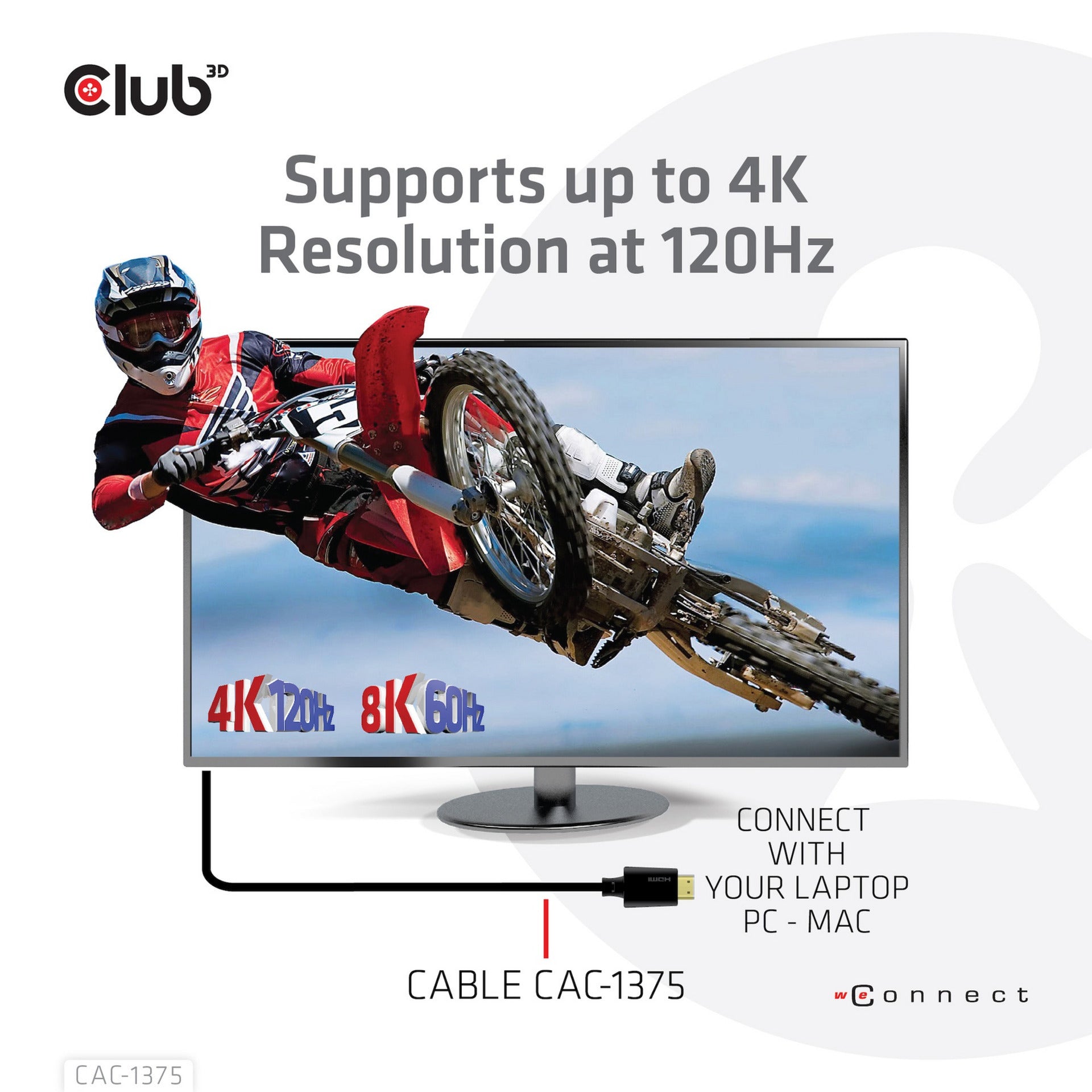 Club 3D Ultra High Speed ​​HDMI certifié