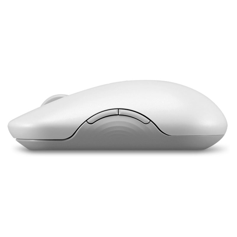 Souris silencieuse sans fil multi-appareils Lenovo 700 (blanc, 1600 - 4000 dpi, Bluetooth 5.3 2,4 GHz)