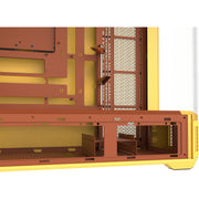 Boîtier grande tour Thermaltake view 600 tg caramel au beurre (jaune | 2x USB-A | 1x USB-C | verre trempé) - afbeelding 14