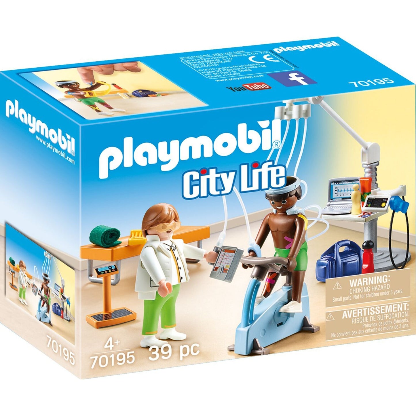 Playmobil City Life Practice physiothérapeute