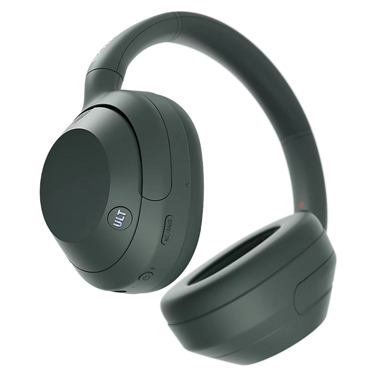 Sony ult wear casque sans fil avec casque supra-auriculaire à réduction de bruit (vert foncé, Bluetooth)