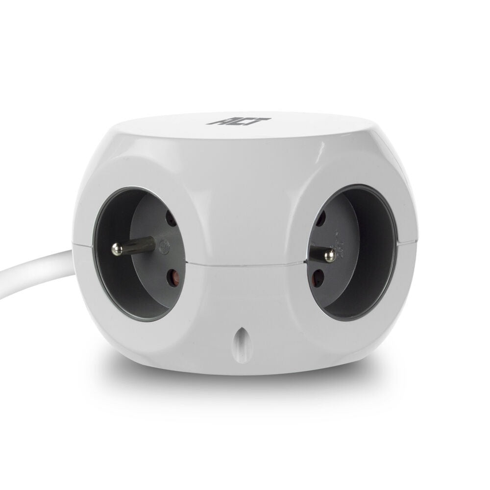 Act Connectivity Socket Kubus avec 3 sockets, 30W D