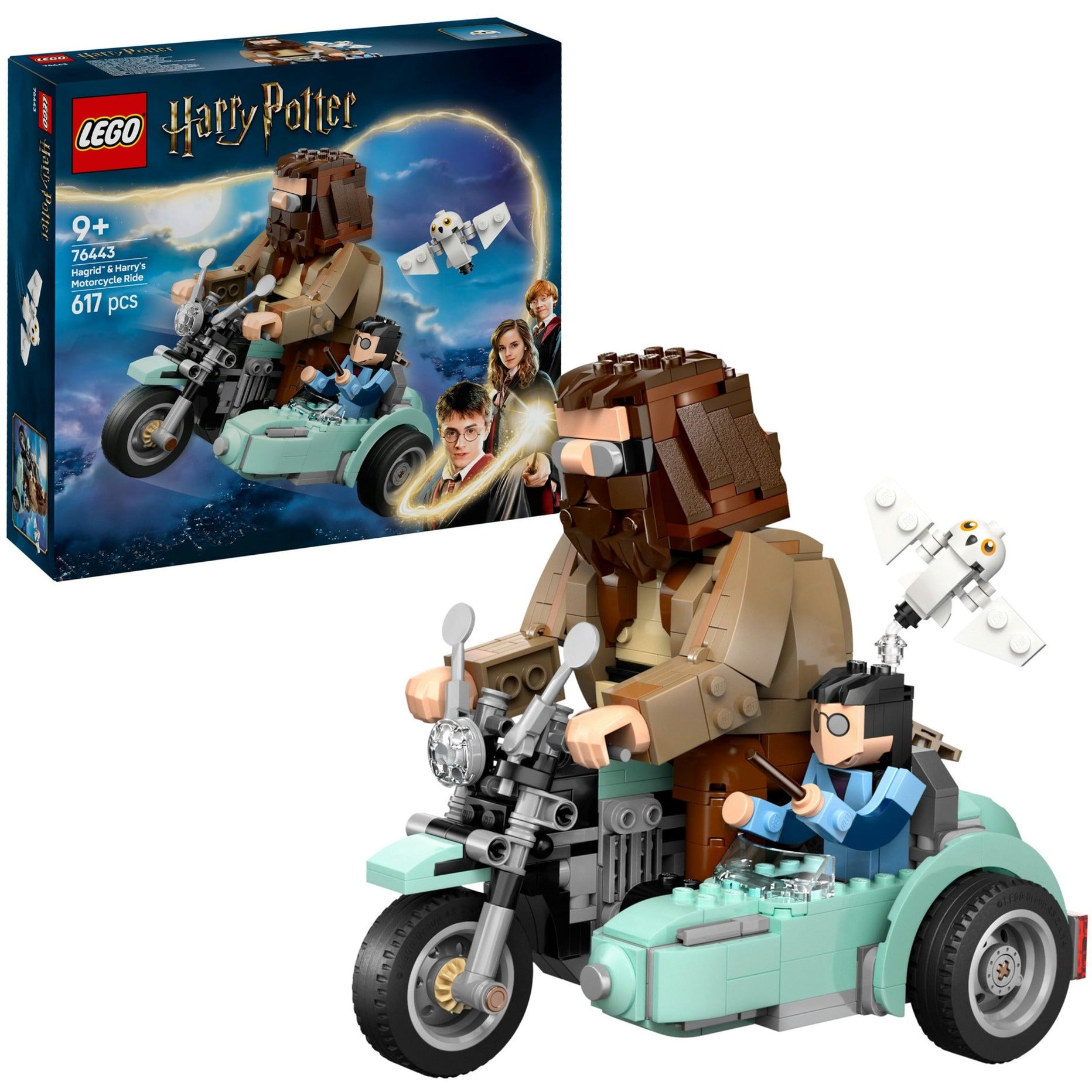 Lego 76443 Harry Potter Hagrid et Harry's Ride sur la moto