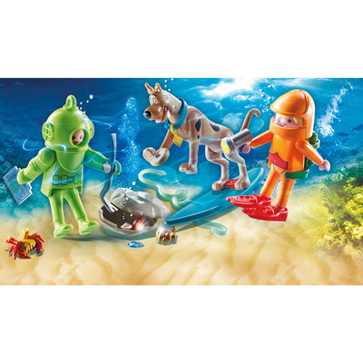 Playmobil Scooby-Doo! Aventure avec fantôme ou capitaine Cutler