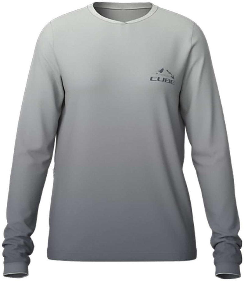 Cube soft touch - maillot vtt manches longues femme