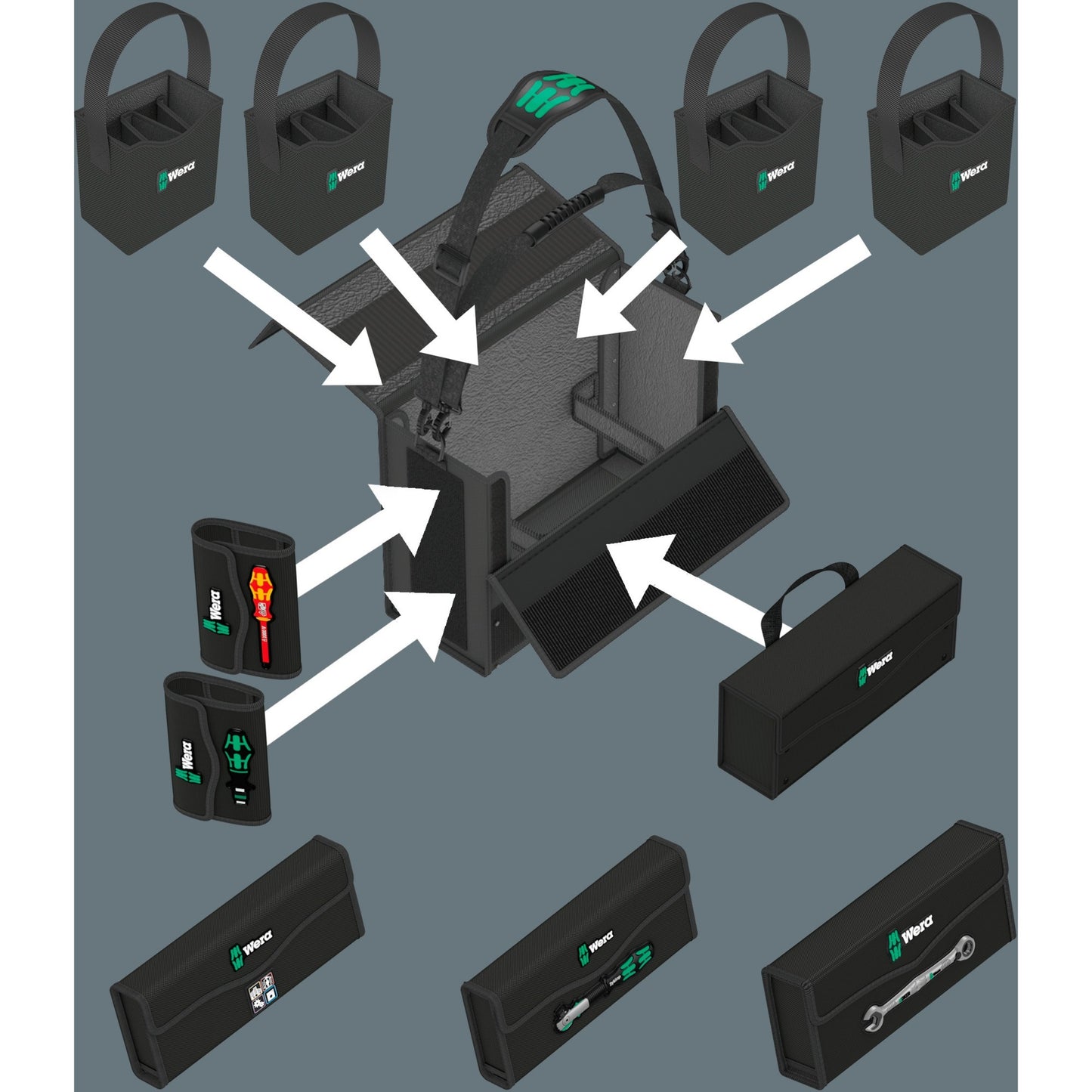Wera 2Go 2 XL Tool Case
