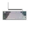 Lorgar azar 514tkl, clavier de jeu (blanc, disposition américaine, logar dream, tkl, rgb)