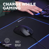 Souris de jeu sans fil Trust GXT 931 YBar (noir, 200 - 7 200 dpi, Bluetooth USB 2,4 GHz) - afbeelding 9