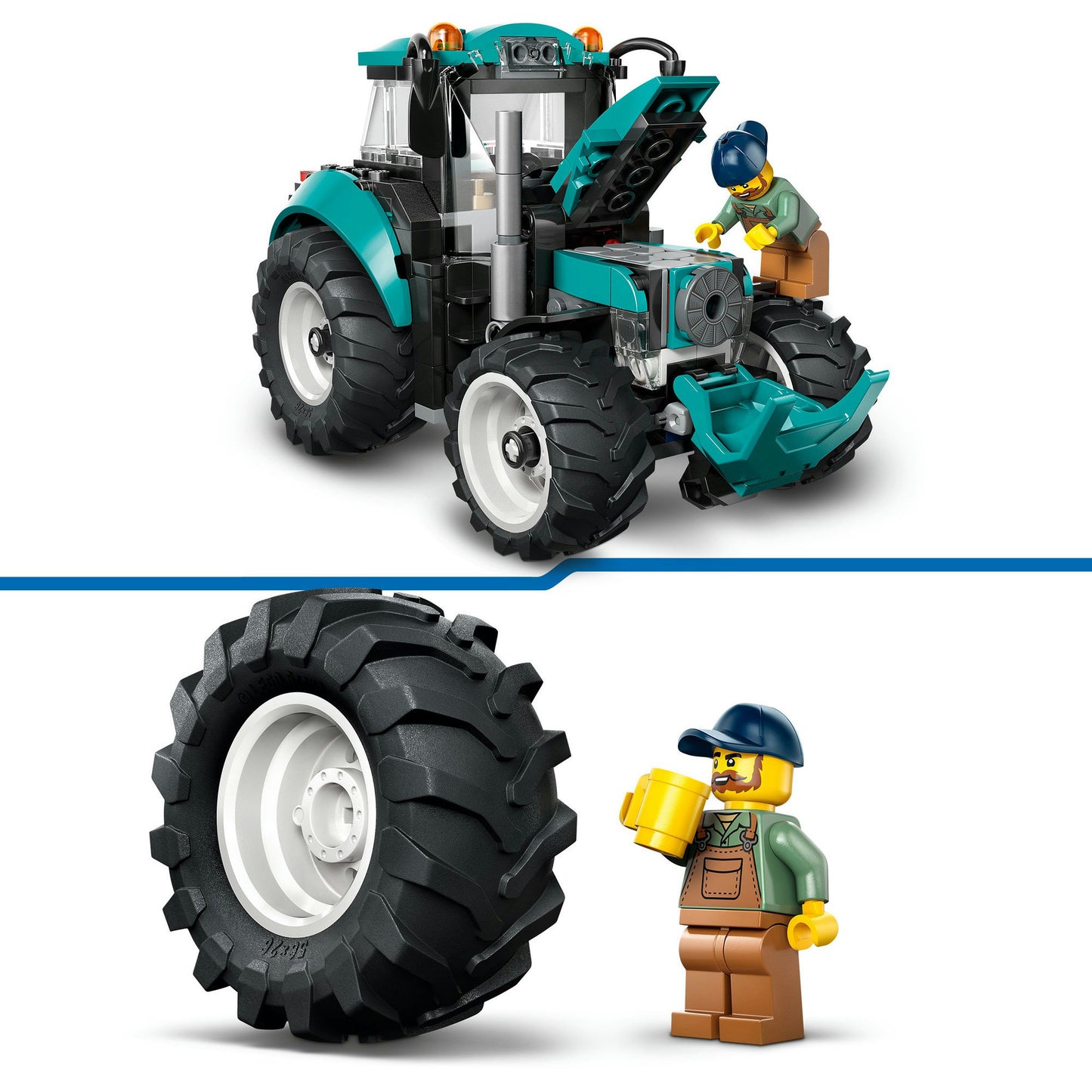 Lego City Great Vehicles 60498 Tracteur | 2 pièces