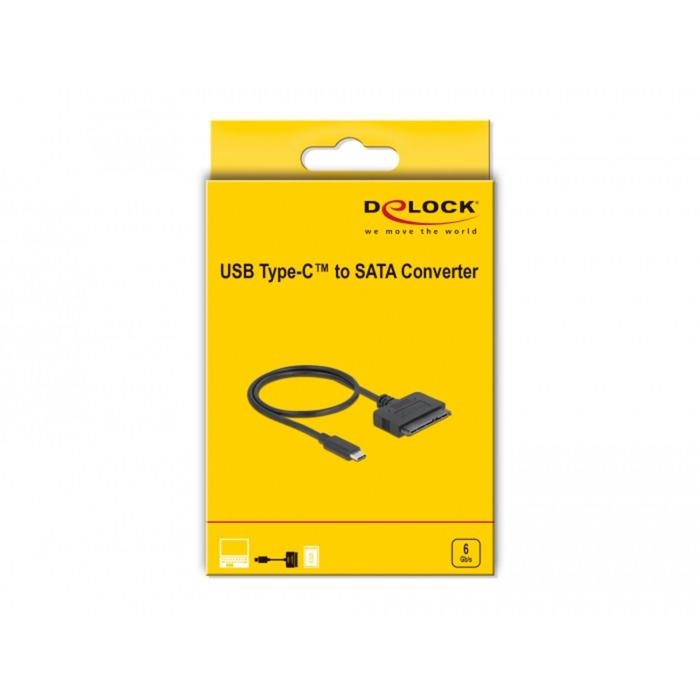 Convertisseur de type C de Dellock en 22 broches Sata 6 Go s