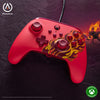 Manette Powera Advantage avec câble pour Xbox Series X|s - Red Fire (rouge, Xbox Series X|s, Xbox One, PC)