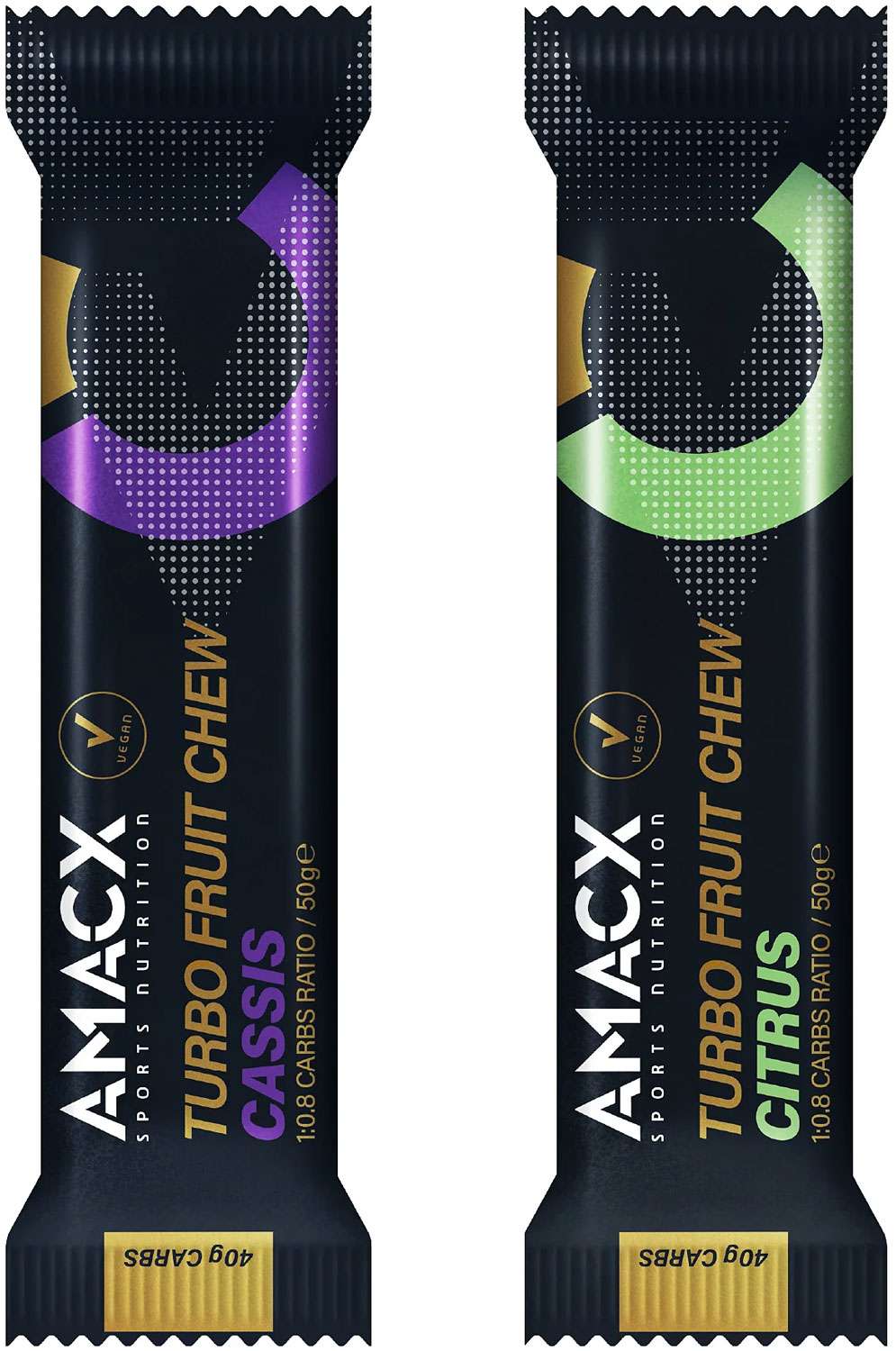 Barre à mâcher aux fruits turbo Amacx 50g