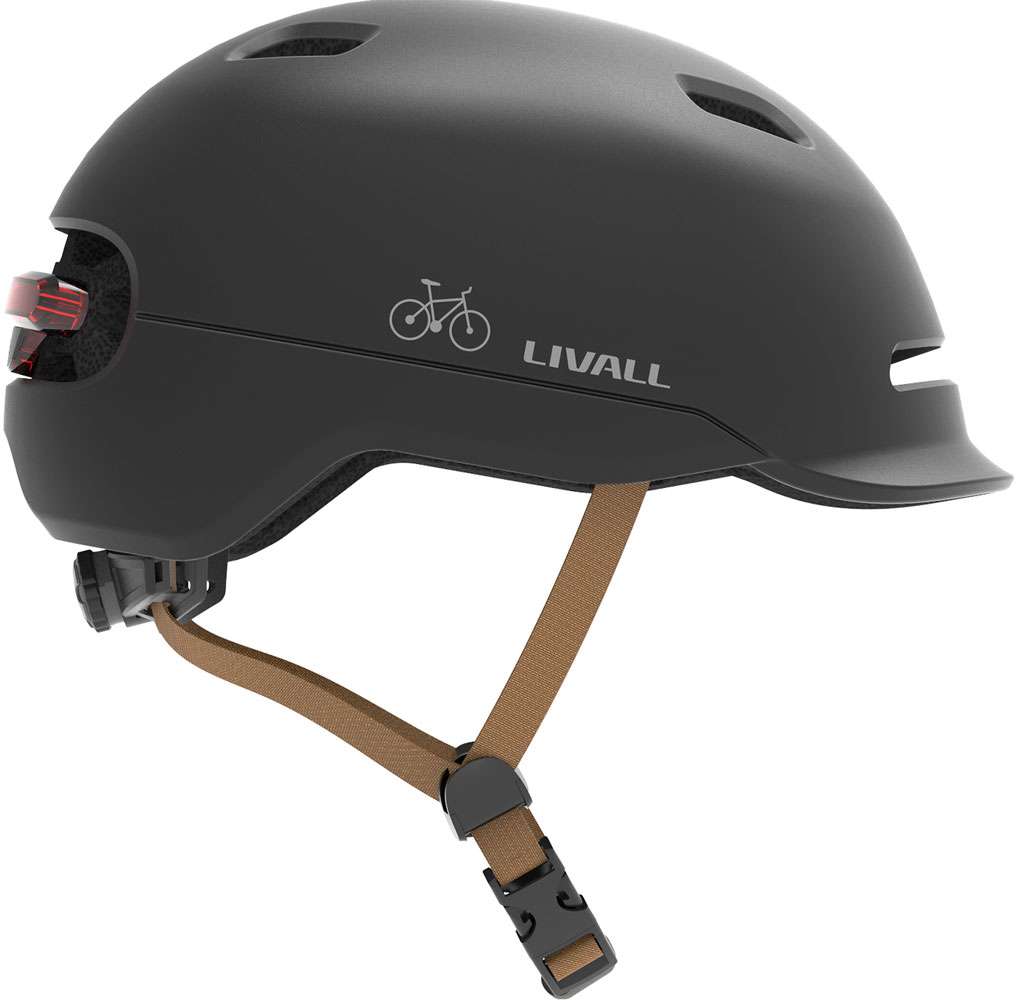 Livall c20 neo - casque urbain avec feu stop et capteur de collision